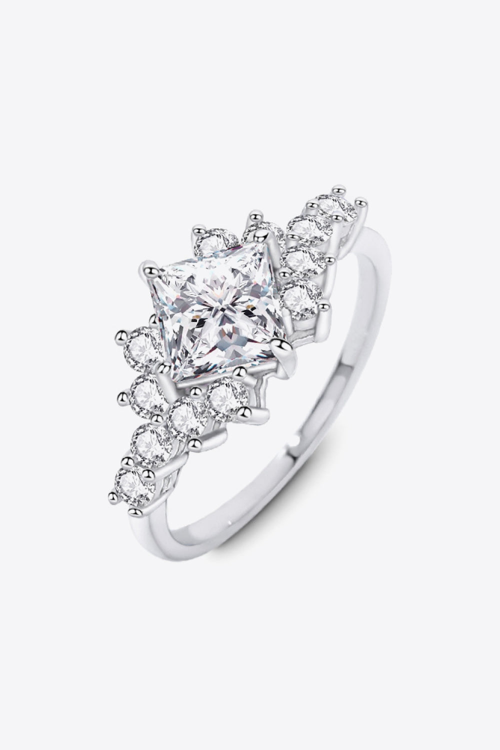 1.38 Carat Moissanite Ring