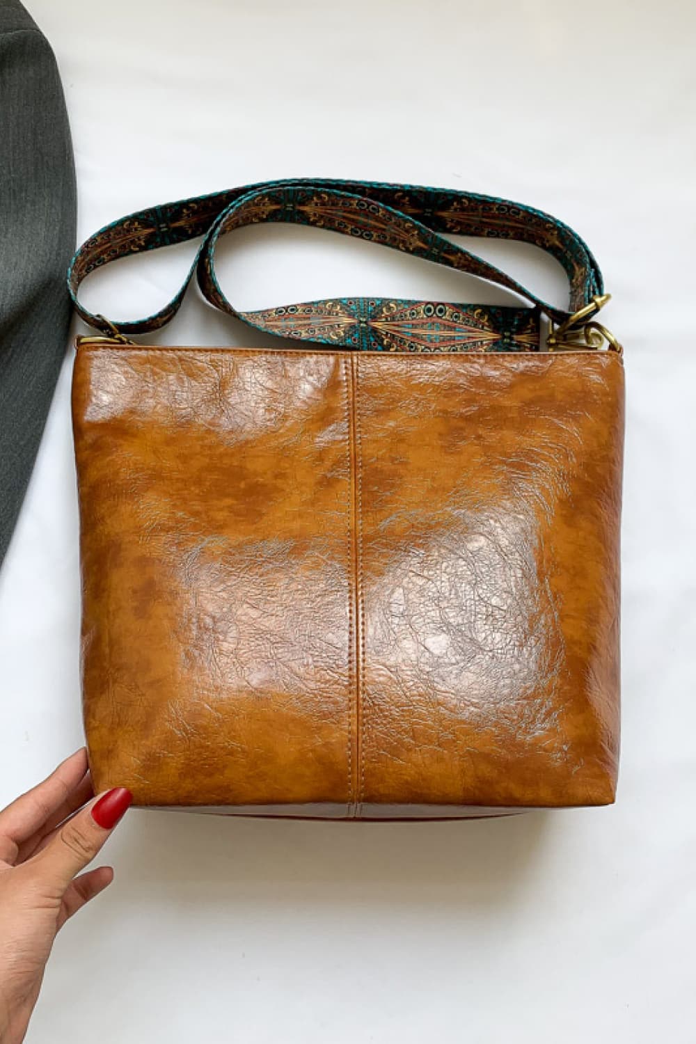 PU Leather Shoulder Bag