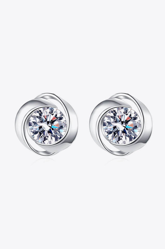 Feeling Fun Moissanite Stud Earrings