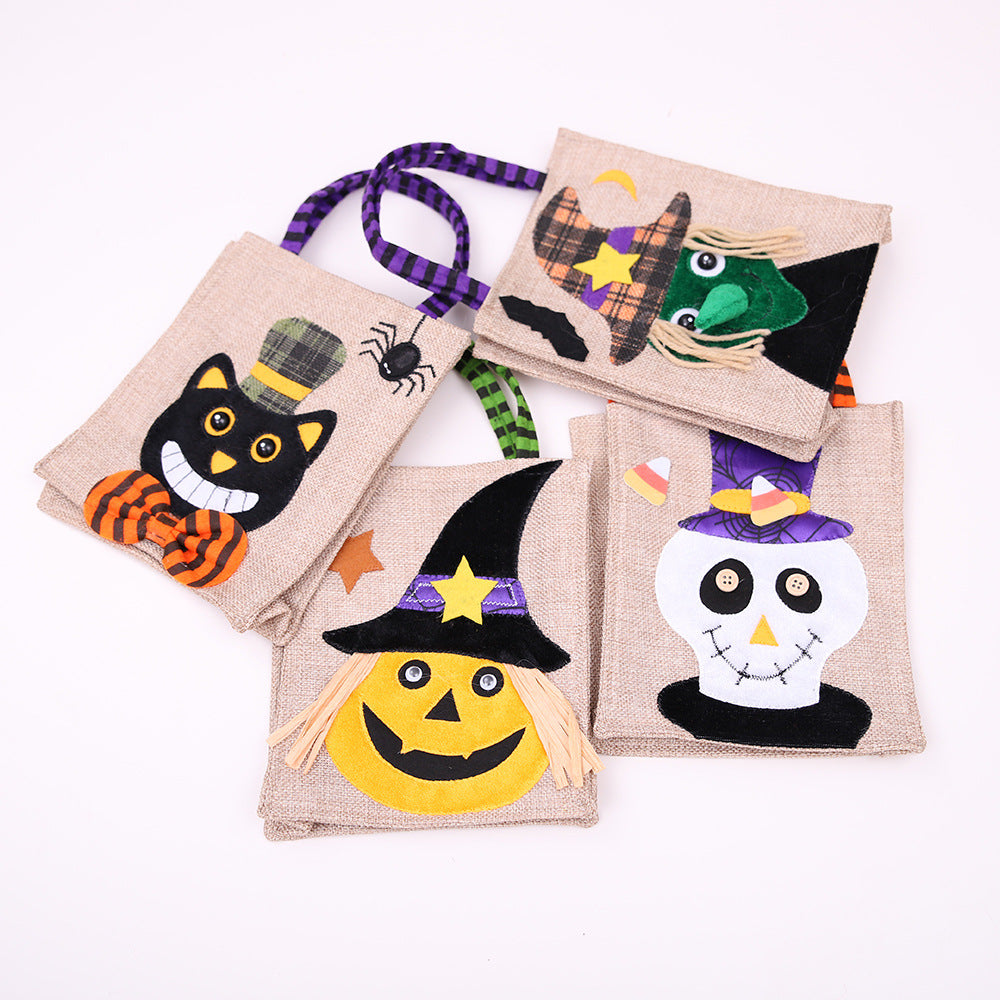 Assorted 2-Piece Halloween Element Handbags