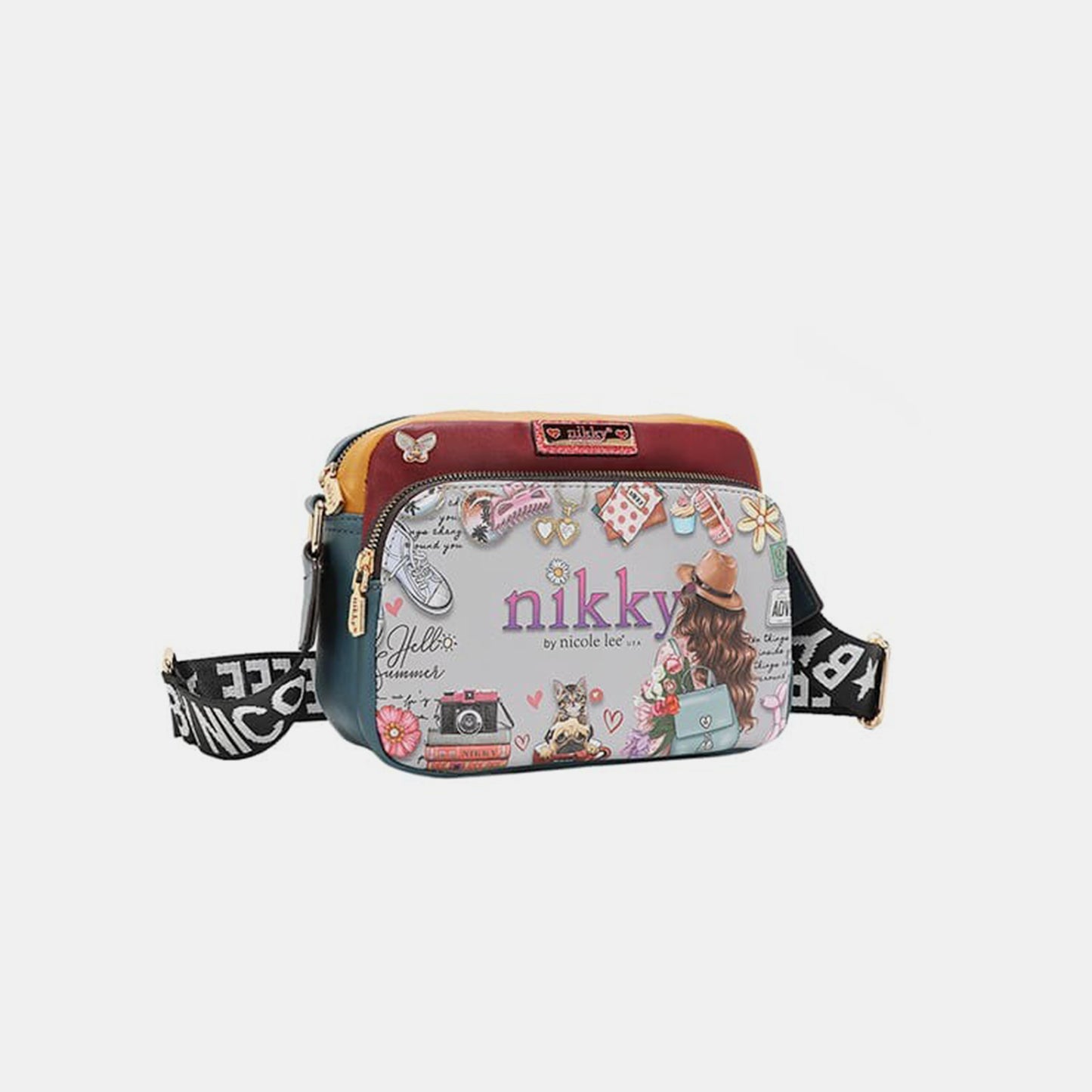 Nicole Lee USA Nikky World Crossbody Bag