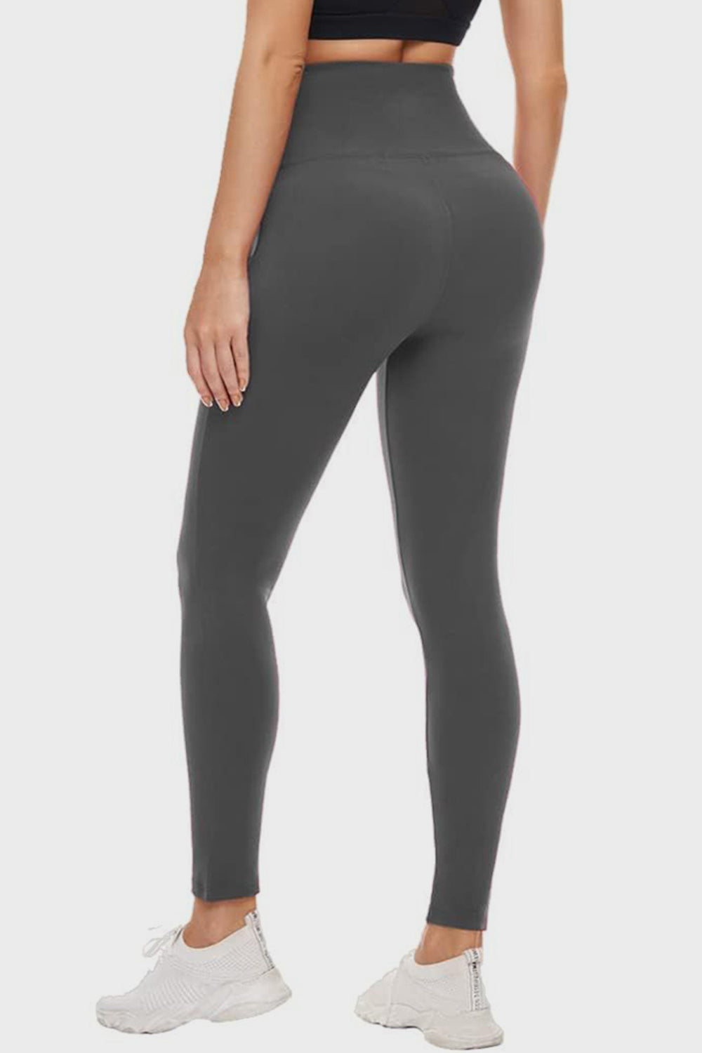 Full Size Pocketed High Waist Active Leggings