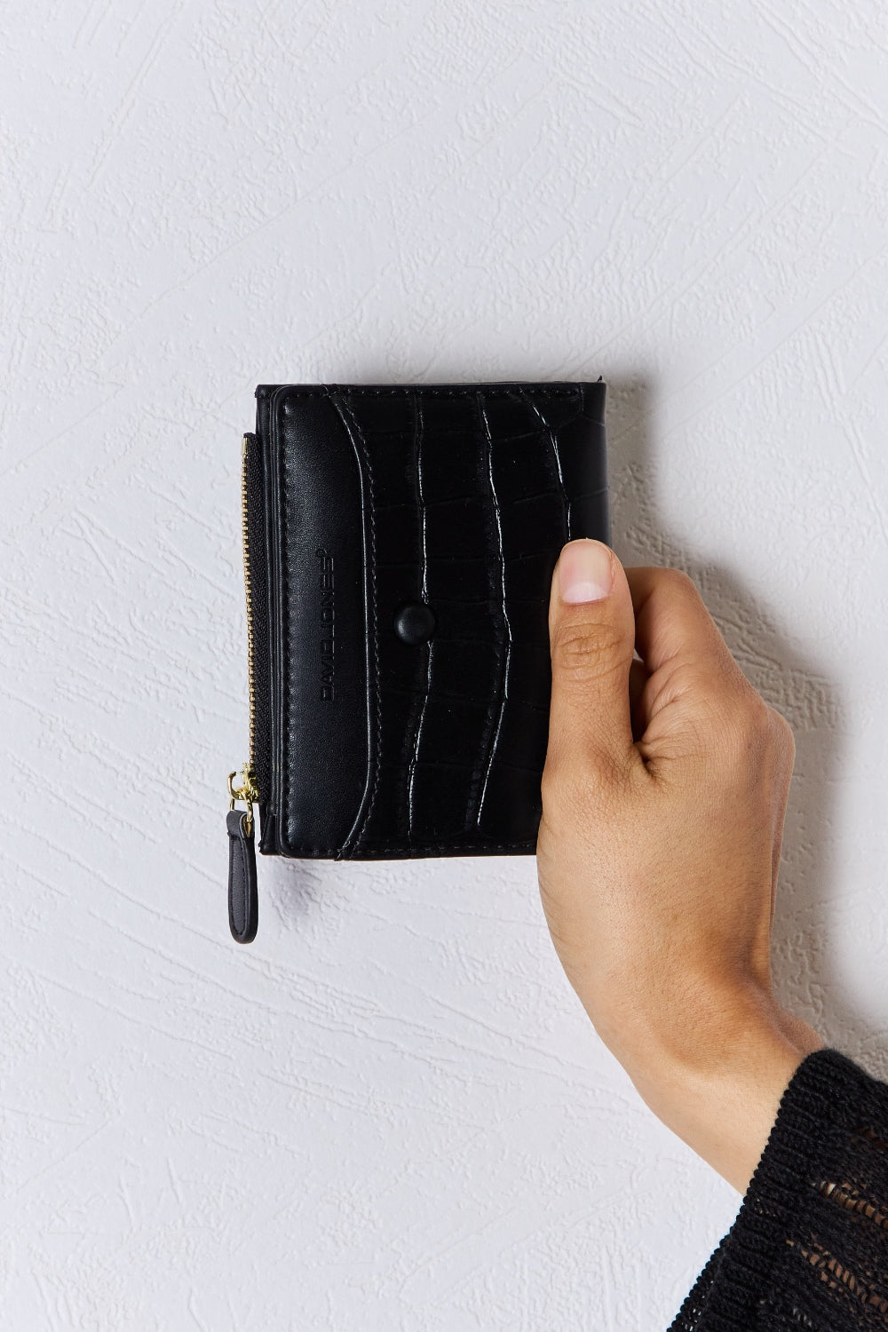 David Jones Texture PU Leather Mini Wallet