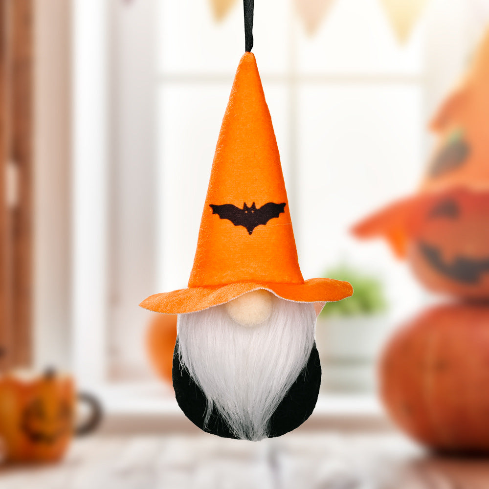 Assorted 2-Piece Halloween Element Gnome Hanging Widgets