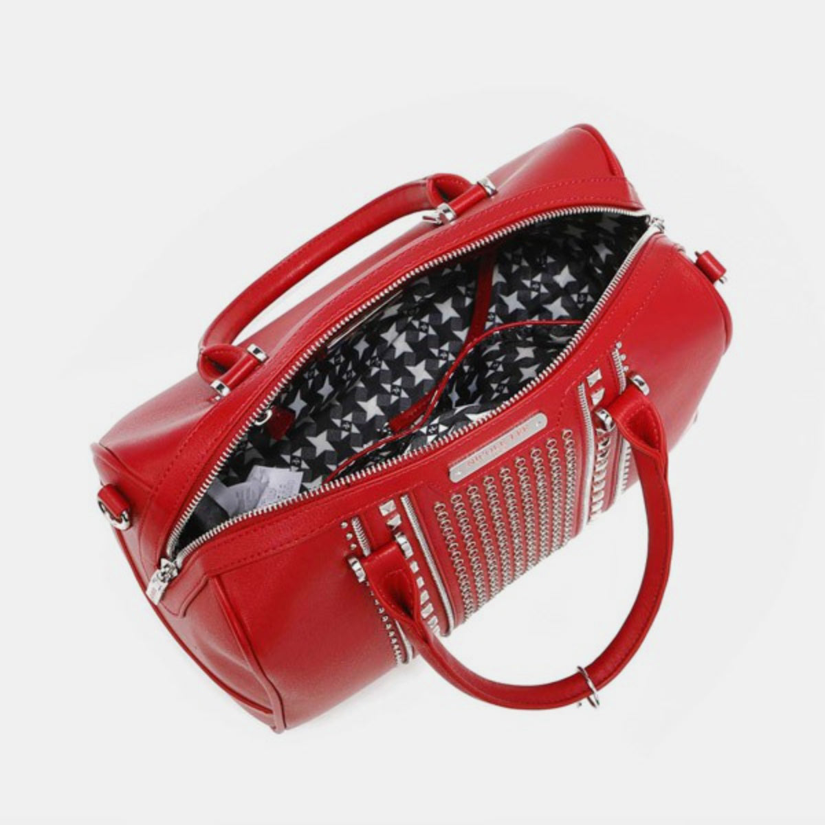 Nicole Lee USA Studded Boston Bag