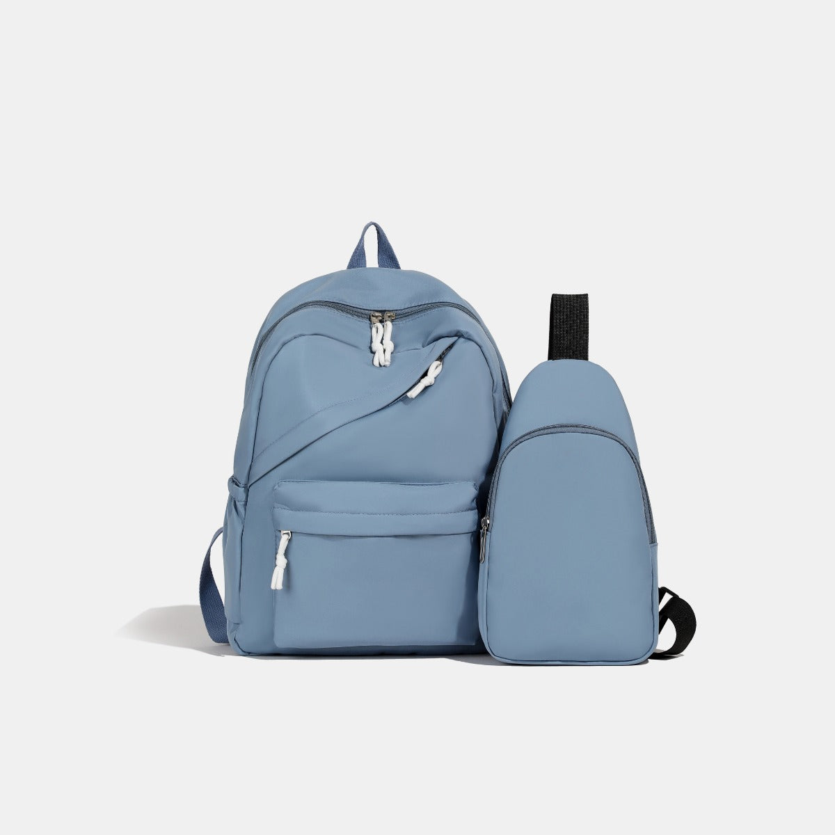 Cloth Backpack Bag and Sling Bag 2 Piece Set