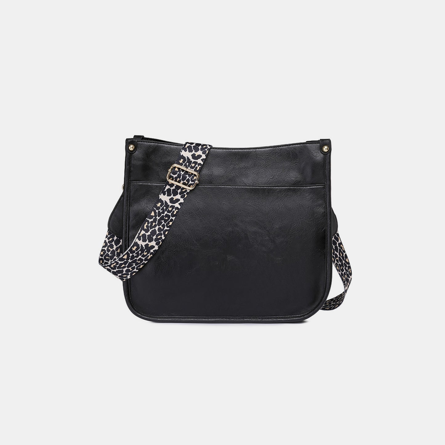 PU Leather Leopard Shoulder Bag